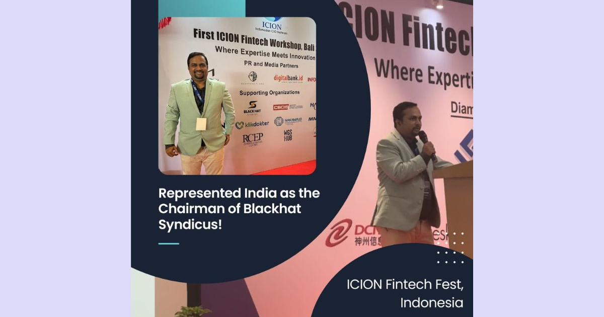 Sachin Salunkhe Leads India's Pioneering Role in Global Fintech Evolution at ICION Fest